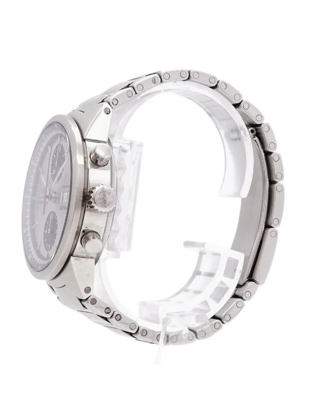 Prada IWC Schaffhausen GST Chronograph Silver Dial Watch